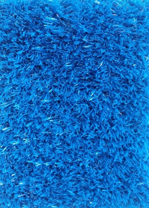 Искусственная трава Deco Color 20 мм. синяя