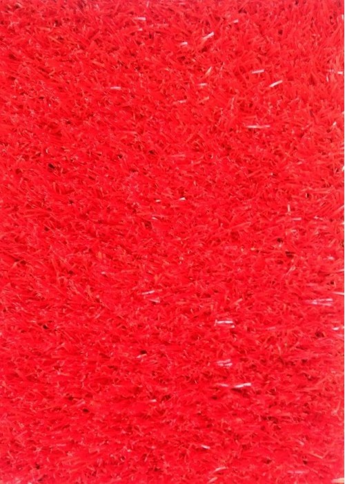 Искусственная трава Deco Color 20 мм. красная
