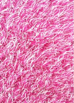 Искусственная трава Color 20 мм. розовая