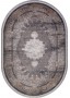 Иранский ковер из бамбукового шелка Manujan 1200-931 овальный