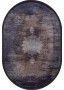 Иранский ковер из акрила Sirjan 1200-73-12 Gray овальный