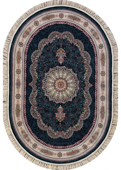 Иранский ковер Nehbet 7521-navi овальный