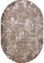 Современный ковер Mandis 1203 Vizion-Brown овальный