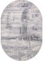 Современный ковер Mandis 1370 Gray-Gray овальный