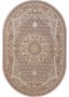 Современный ковер Qunna 33525 Beige овальный
